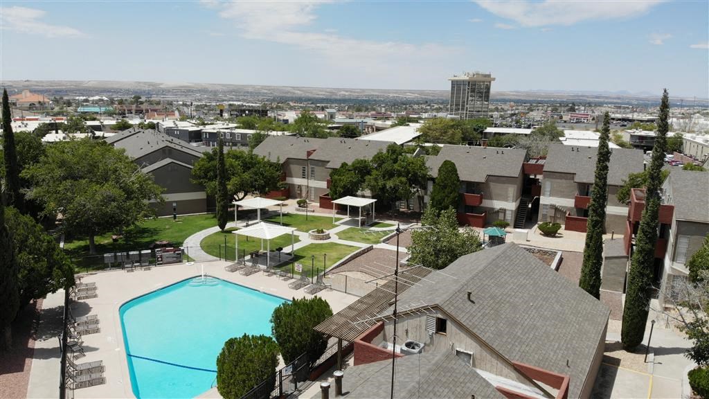 a view of the pool at residence inn by marriott las vegas convention center or nearby at DESERT PEAKS, EL PASO Texas