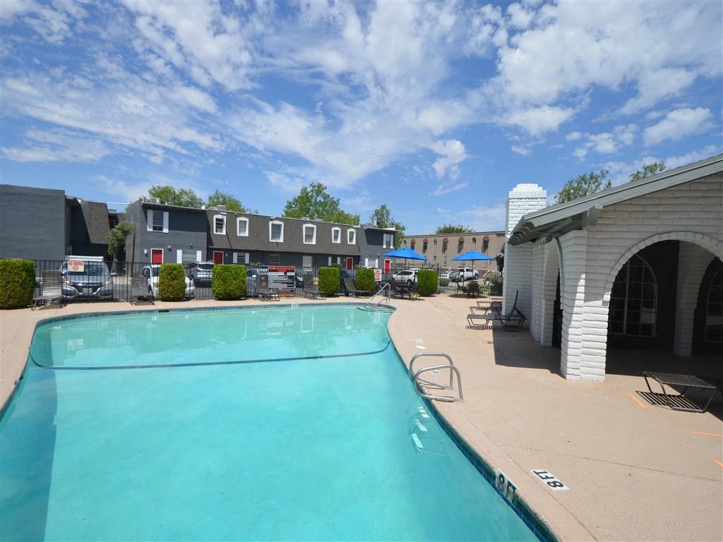 our apartments showcase a swimming pool at DESERT PEAKS, EL PASO, 79912