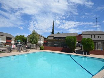 our apartments showcase an unique swimming pool at DESERT PEAKS, Texas, 79912
