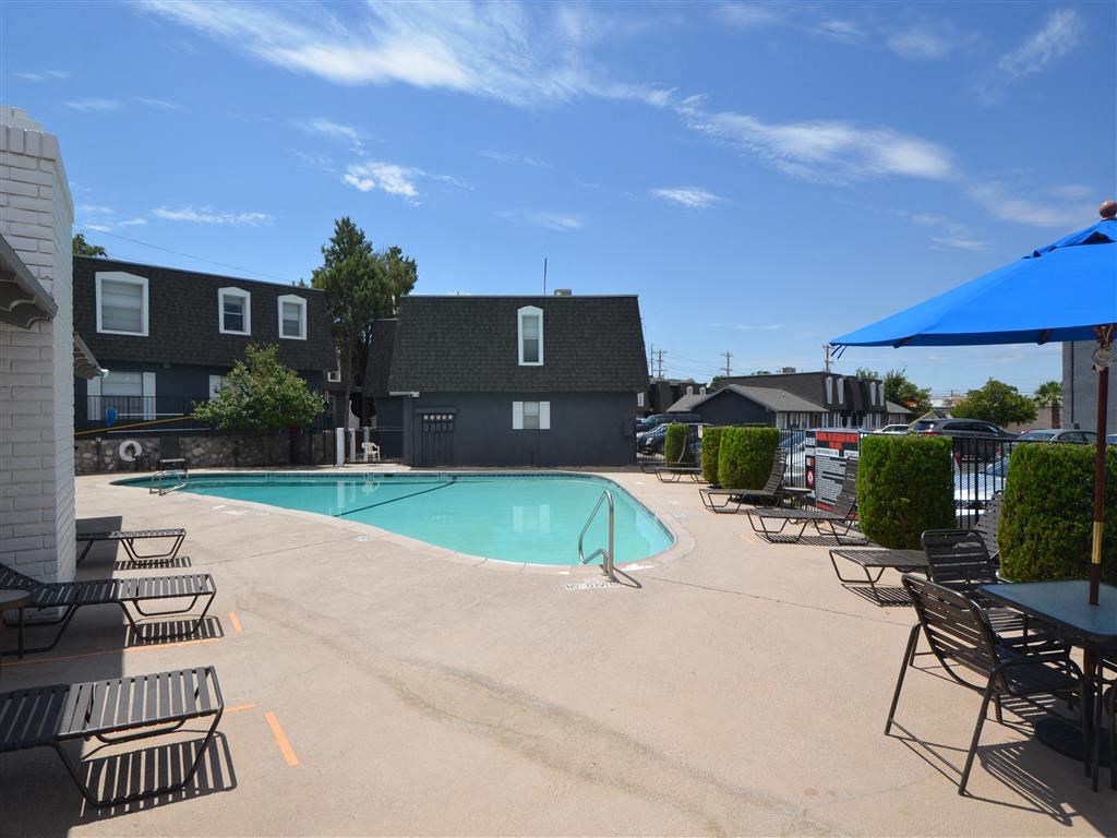 our apartments showcase a swimming pool at DESERT PEAKS, EL PASO, 79912