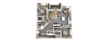 2 bed 2 bath D at THE RISE APARTMENT HOMES, Las Vegas