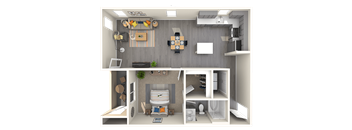 1 bed 1 bath B at THE RISE APARTMENT HOMES, Nevada