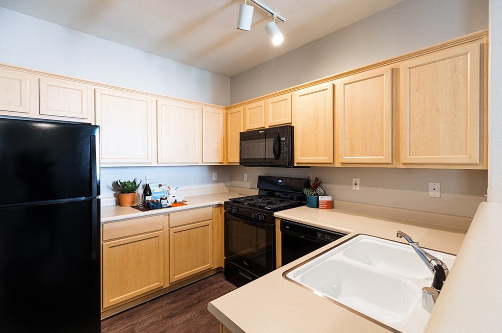 Kitchen with appliances