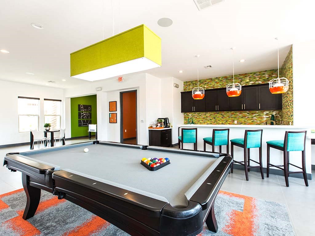 Pool Table at THE GALLERYAPARTMENT HOMES, Las Vegas, NV