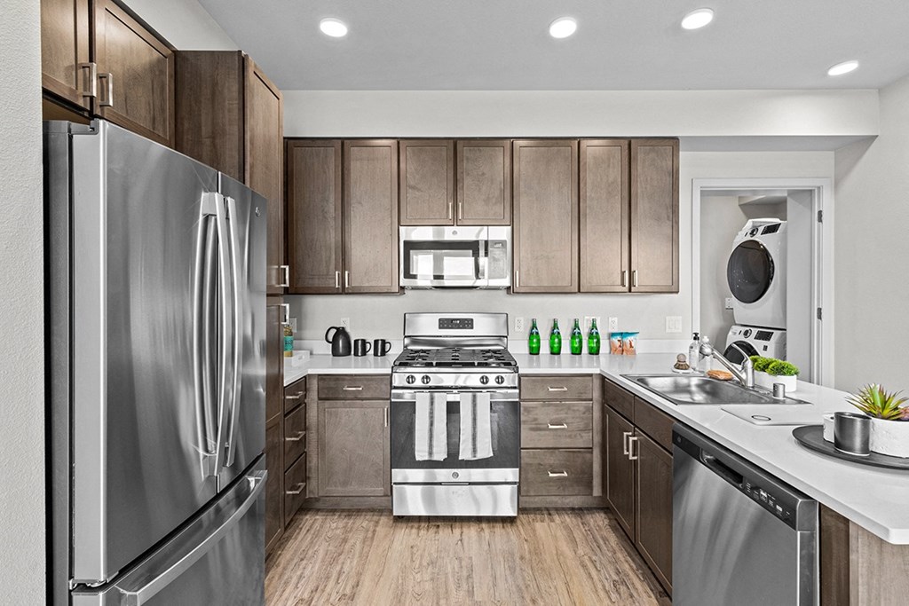 Kitchen with appliances 
