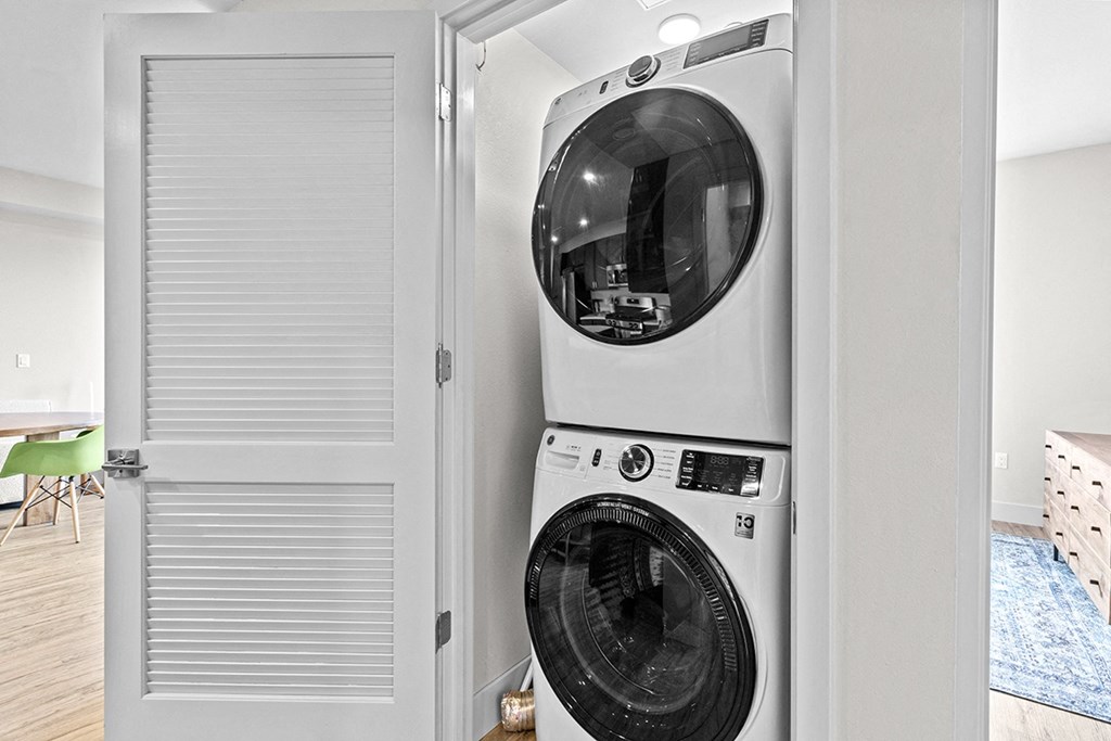washer and dryer