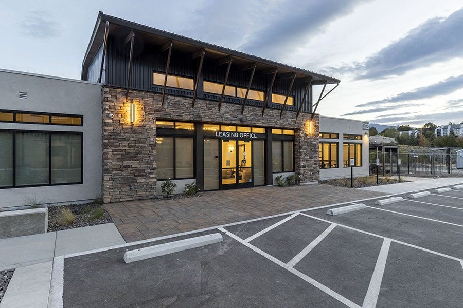 Exterior view of office