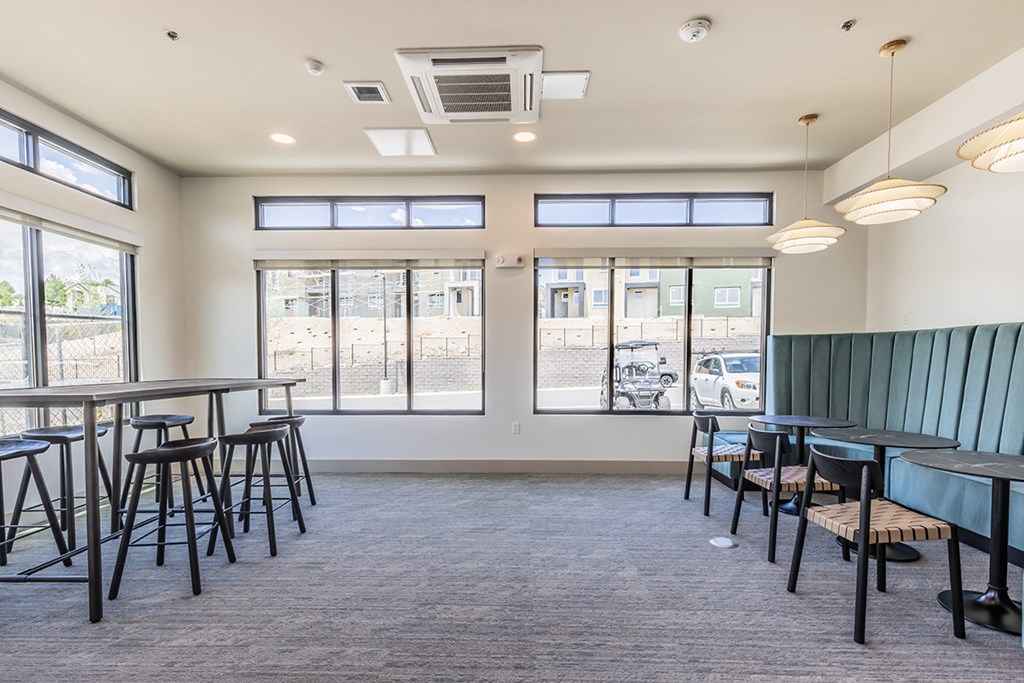 The Retreat resident seating area