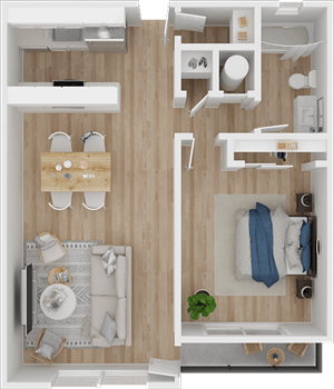 Floorplan Photos Gallery One bedroom floor plan