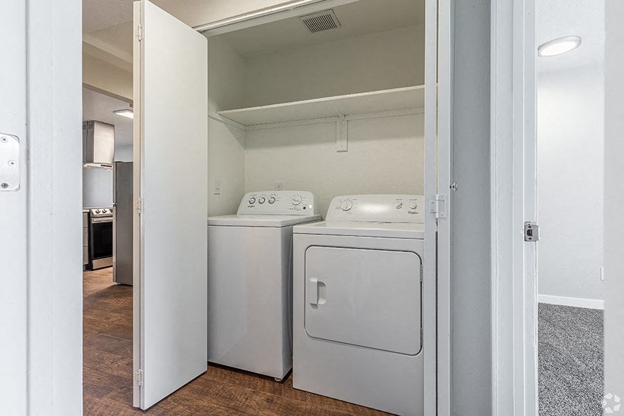 our apartments have a laundry room with washer and dryer