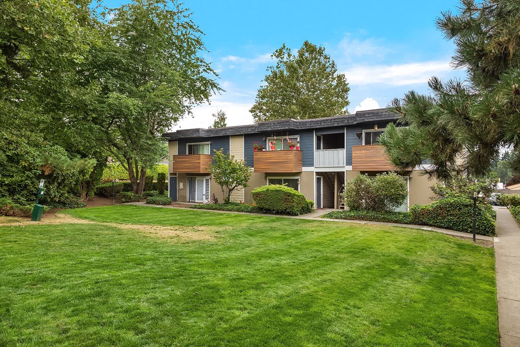 Renton Sage outside lawn area