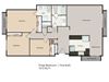 The Eleven Hundred 3 bedroom 2D floor plan