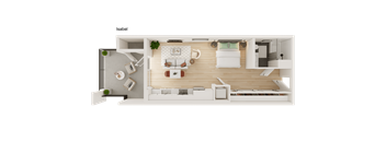 Floor Plan at Luella, Sacramento, CA, 95811