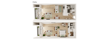 Floor Plan at Luella, Sacramento, CA, 95811