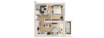 Floor Plan at Luella, Sacramento, CA, 95811