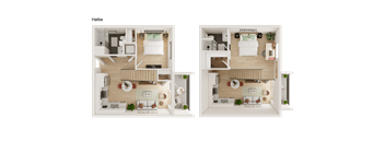 Floor Plan at Luella, Sacramento, CA, 95811