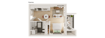 Floor Plan at Luella, Sacramento, CA, 95811