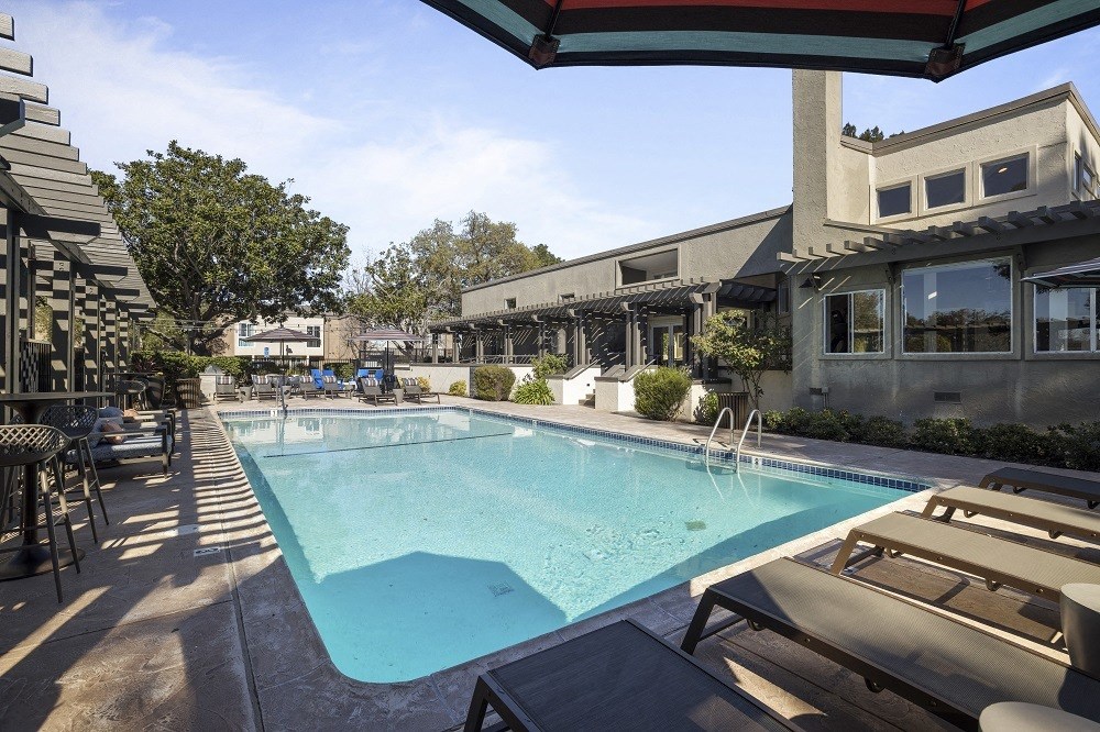 View at Marin pool deck