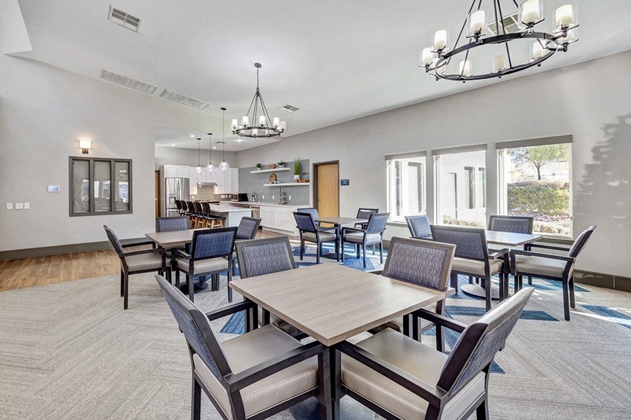 Activity Room at VINTAGE AT SEVEN HILLS 55+ COMMUNITY, Henderson Nevada