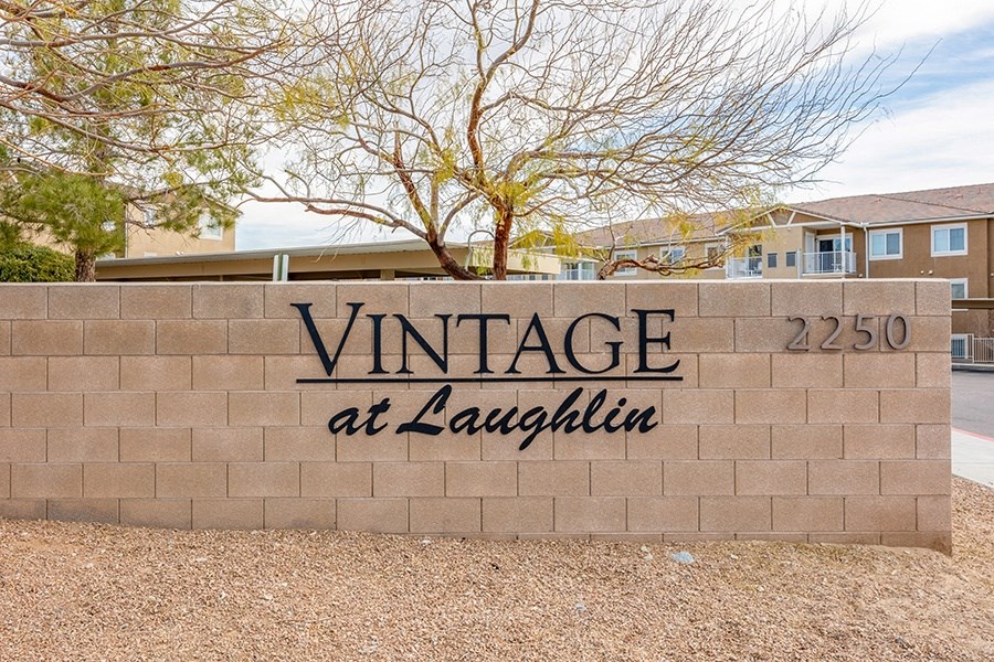 Property Signage at VINTAGE AT LAUGHLIN, Laughlin, NV