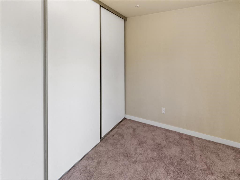 our apartments have a bedroom with a queen sized bed at Webster Court Senior Apartments, Kent, 98032