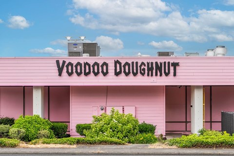 Doughnut Shop at Vancouver Mall Apartments, Washington