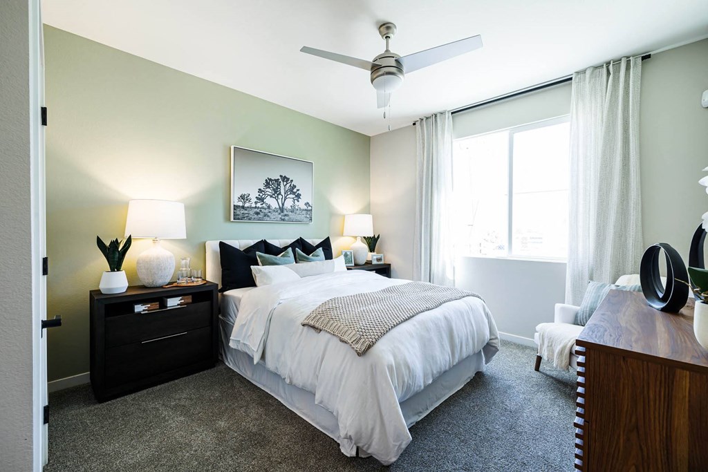 Secondary Bedroom at BASE APARTMENT HOMES, LAS VEGAS