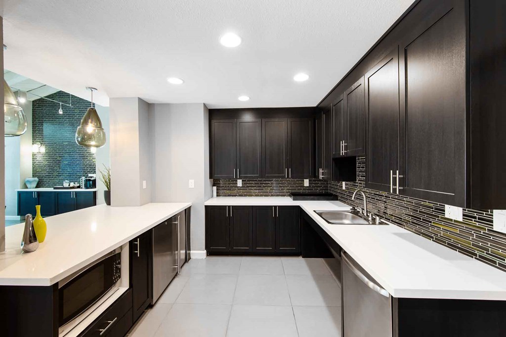 Clubhouse Kitchen at SYCAMORE LANE APARTMENT HOMES, Mission Viejo California ? 