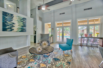 Office seating l Woodlands of Plano Apartments in Texas - Photo Gallery 3
