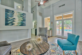 Office seating l Woodlands of Plano Apartments in Texas - Photo Gallery 2