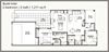 Two bedroom floor plan