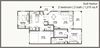 Two bedroom floor plan