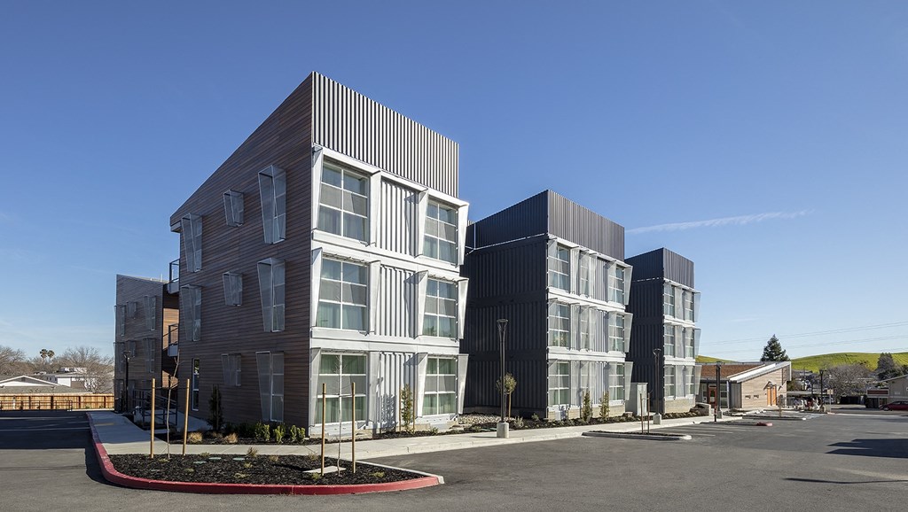 a city made by people seattle public housing building at ROCKY HILL VETERANS HOUSING, California