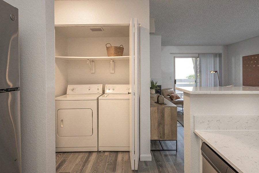 The Arlo Apartments in Citrus Heights  view of laundry area