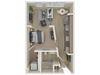 A1 1Bed_1Bath A1 1Bed_1Bath at ALLURE AT 2920, Modesto, California