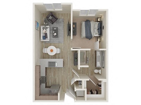 A3 1Bed_1Bath at ALLURE AT 2920, California