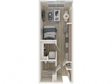 S1_Studio at ALLURE AT 2920, Modesto, CA