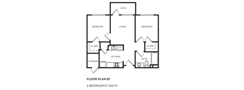 Floor Plan B1 at Vintage at Anacapa Canyon, Camarillo, 93012