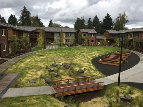 Park Area at Bridge Meadows Beaverton 55+, Beaverton, 97005