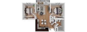 Cedar Pointe 2 bedroom 1 bath