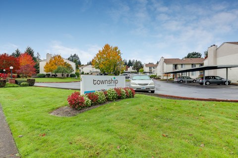 Sherwood exterior sign at TOWNSHIP SHERWOOD, Sherwood, Oregon