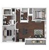 North Main at Steel Ranch l 2 Bedroom Floor Plan in Louisville CO