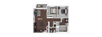 North Main at Steel Ranch l  2 Bedroom Floor Plan in Louisville CO