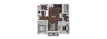 North Main at Steel Ranch l  2 Bedroom Floor Plan in Louisville CO