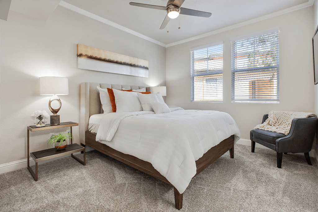 Bedroom 2 l Villagio Luxury Apartment In Sacramento CA