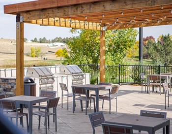 Outside seating by BBQ - Photo Gallery 5