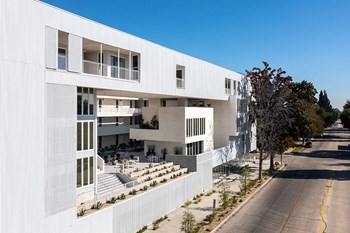 Exterior view of the entry side of building - Photo Gallery 2