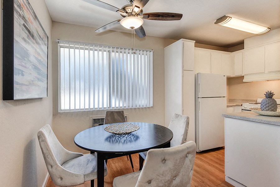 Apartments for Rent in Mountain View, CA - Glenwood Gardens Kitchen with white appliances, and wood cabinets Apartments for Rent in Mountain View, CA - Glenwood Gardens Kitchen with white appliances, and wood cabinets at GLENWOOD GARDEN, California, 94041