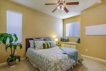 Bedroom with window