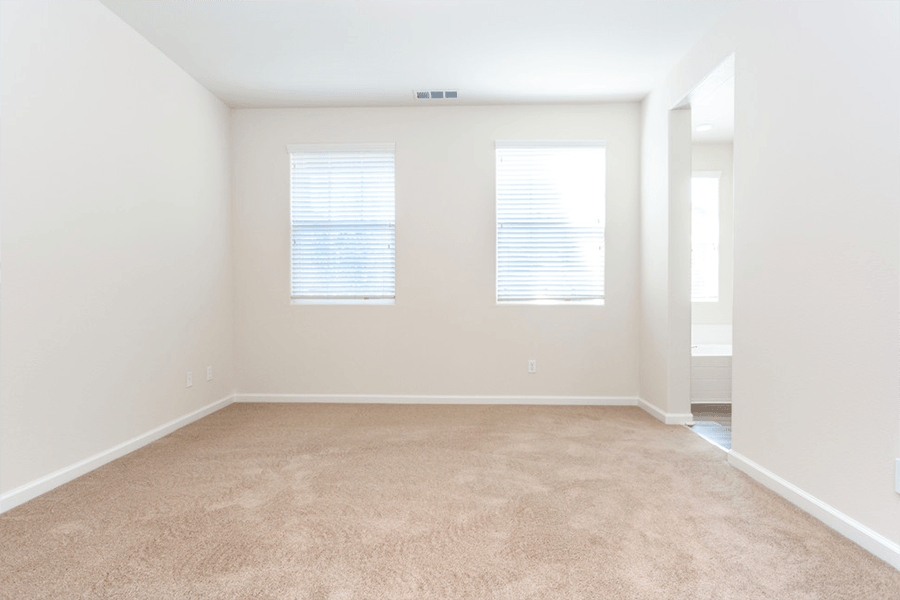 One Bedroom Apartments in Rocklin CA - The Terraces at Stanford Ranch - Bedroom with Plush Carpeting